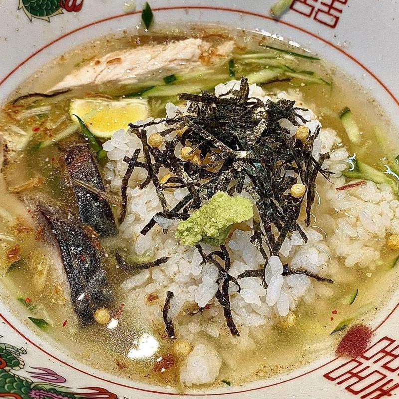 限定炙りしめ鯖冷やしそば GPスペシャル(中華そば 花京 天六店)