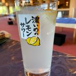 濃いめのレモンサワー　グラス(仙台空港カントリークラブ )