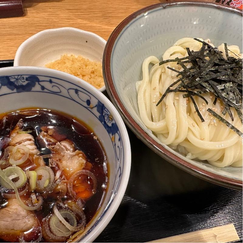 大辛冷やし肉つけうどん(うどん宮武 )