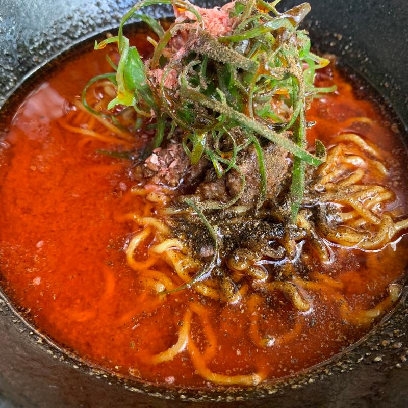 海老坦々麺(代官山海老そば 豊秀)