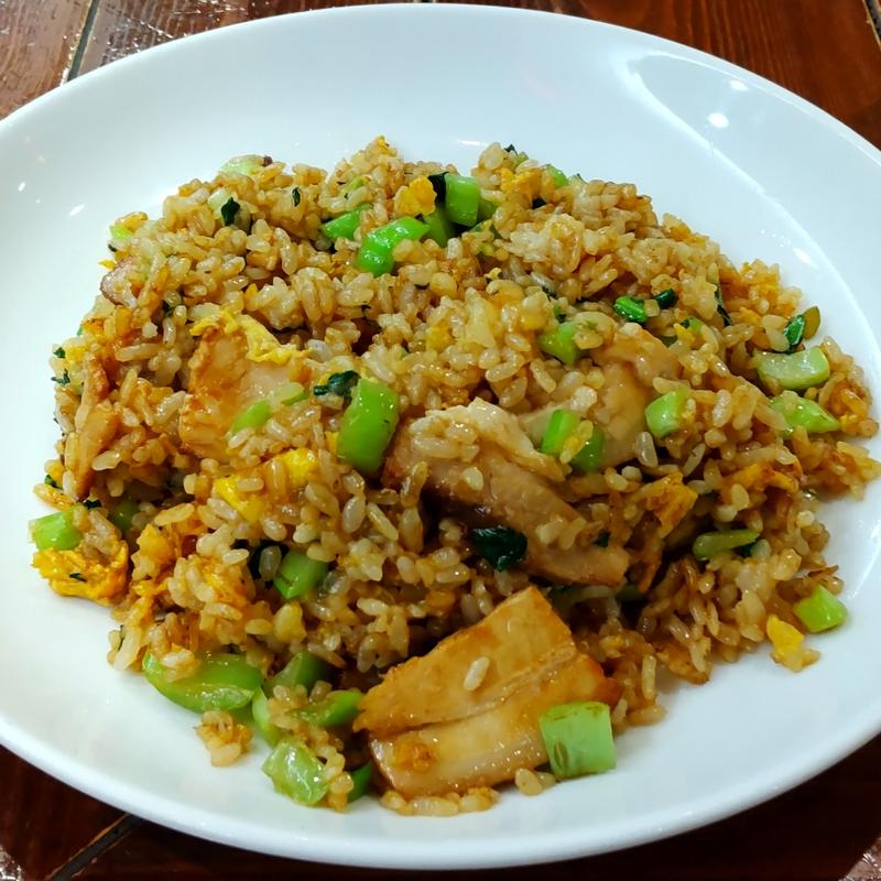 豚バラ青菜炒飯(万豚記 ヨドバシ横浜)