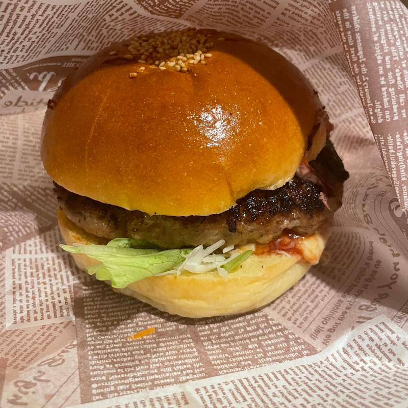 ハンバーガー(Caféレストラン ガスト 新潟山田店)