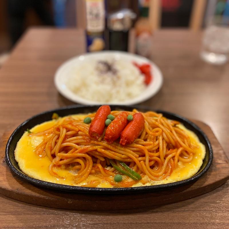 鉄板ナポリタン(リッチ)