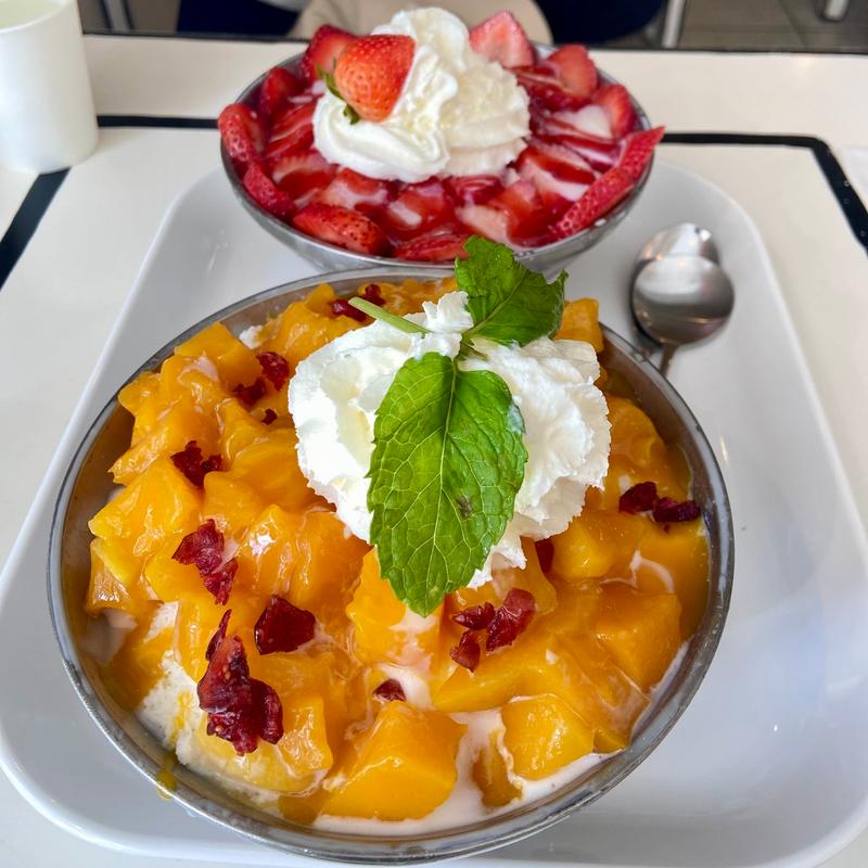 マンゴー氷(2D Cafe 新大久保店)