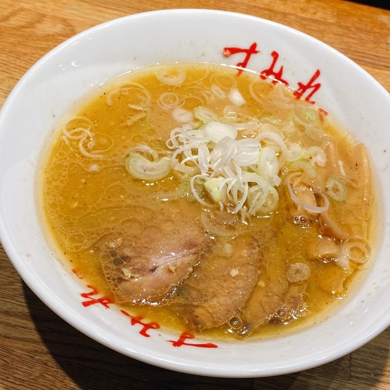 味噌チャーシューメンハーフ(すみれ すすきの店)