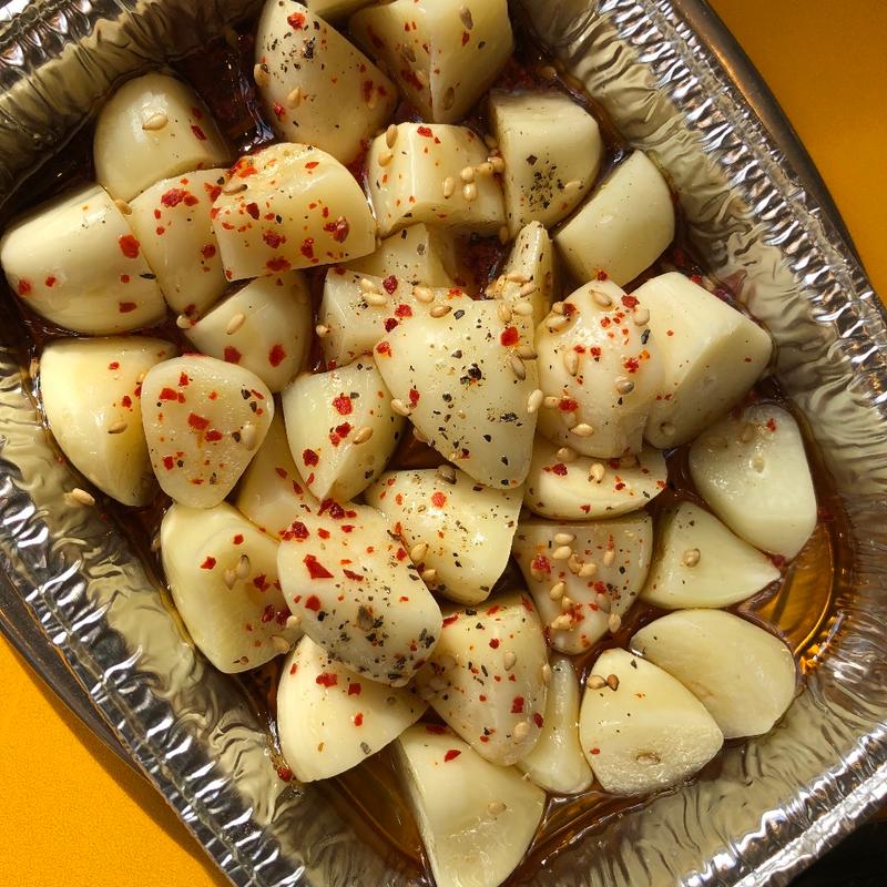 にんにく焼き(焼肉 親鳥専門店 ばかたれ 本店/はなれ)