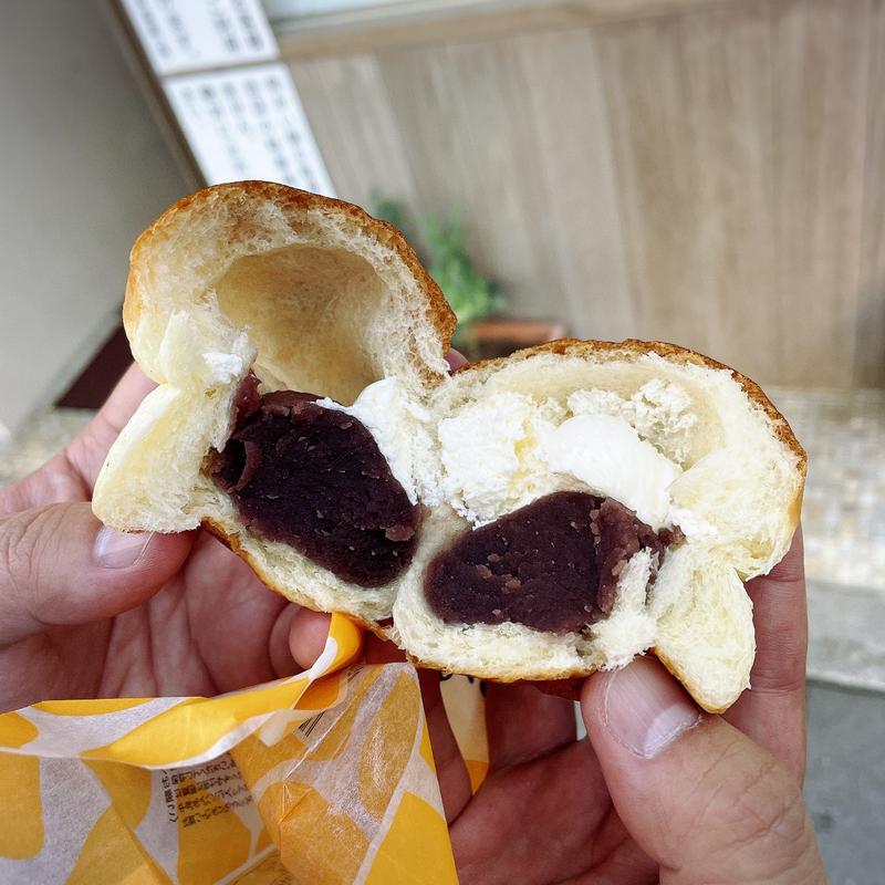 ハリスさんの牛乳あんぱん(平井製菓 本店 )