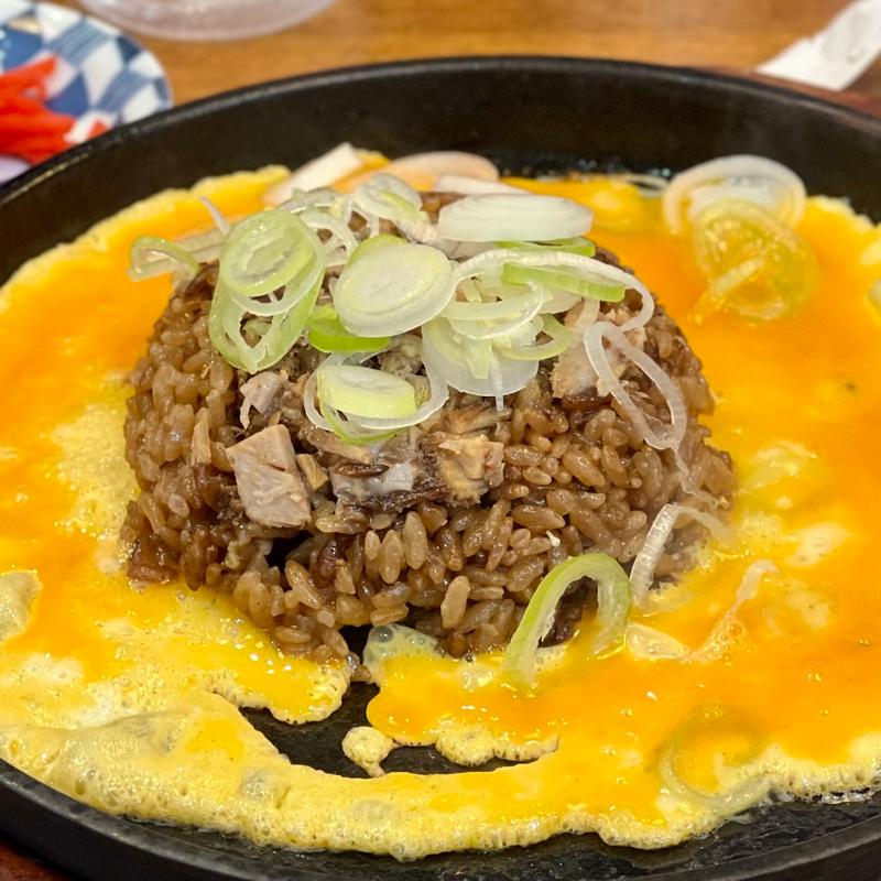 鉄板焼飯＜中＞(喜多方ラーメン とし食堂 FKDインターパーク店)