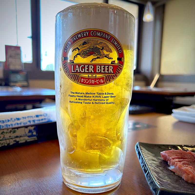 生メガジョッキ(ラガー)(やまなか家 仙台郡山店 （やまなかや）)