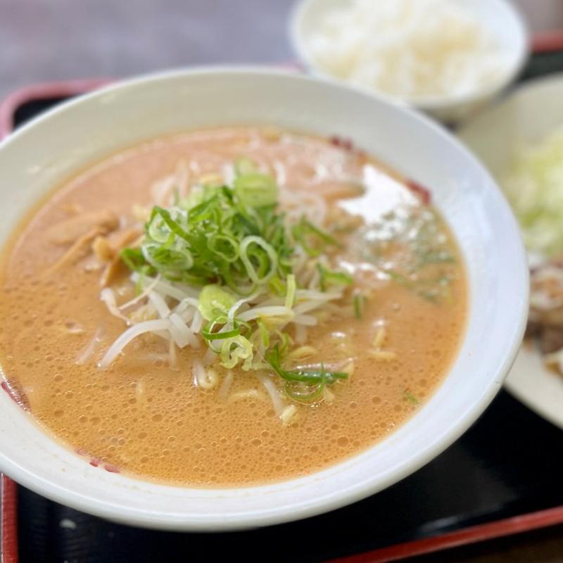 味噌ラーメン(大衆食堂 半田屋 西線南七条店)