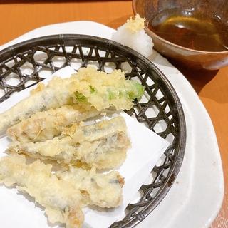 小いわしの天ぷら(かき小屋 豊丸水産 広島本通り店)