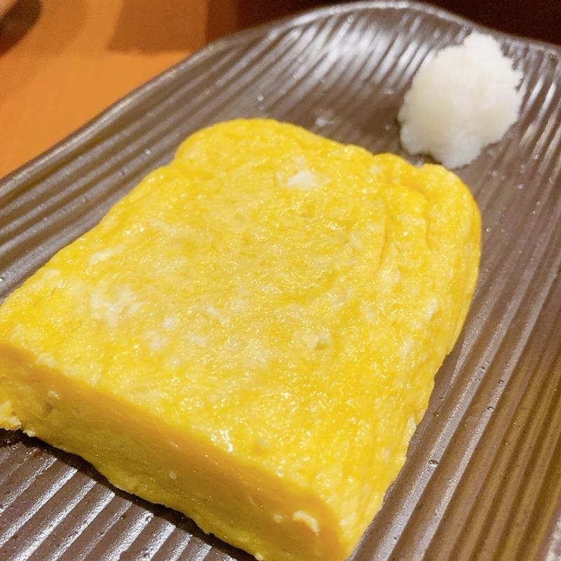 自家製だし巻き玉子焼き(かき小屋 豊丸水産 広島本通り店)