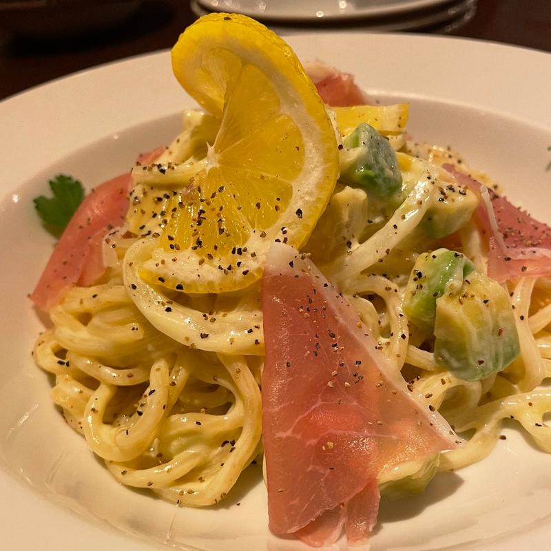 今週のおすすめパスタ(横浜ビール 驛の食卓)