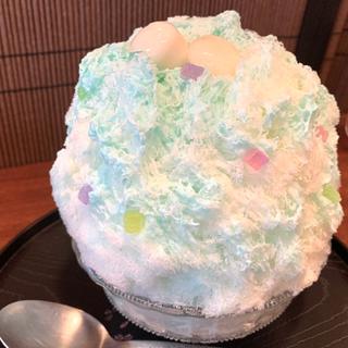 初夏の宝石箱(ターコイズブルー)(氷カフェ あん)