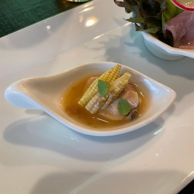 シェフ特製オードブル　2種盛り合わせ (隠れ里車屋)