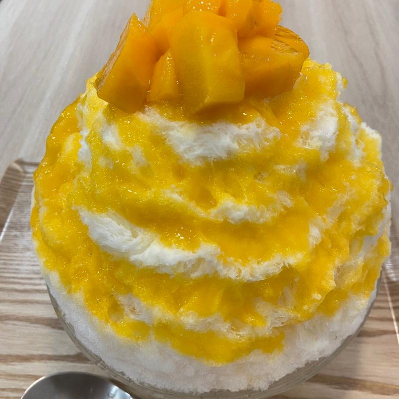 マンゴーとマスカルポーネの氷(かき氷店 小桃)
