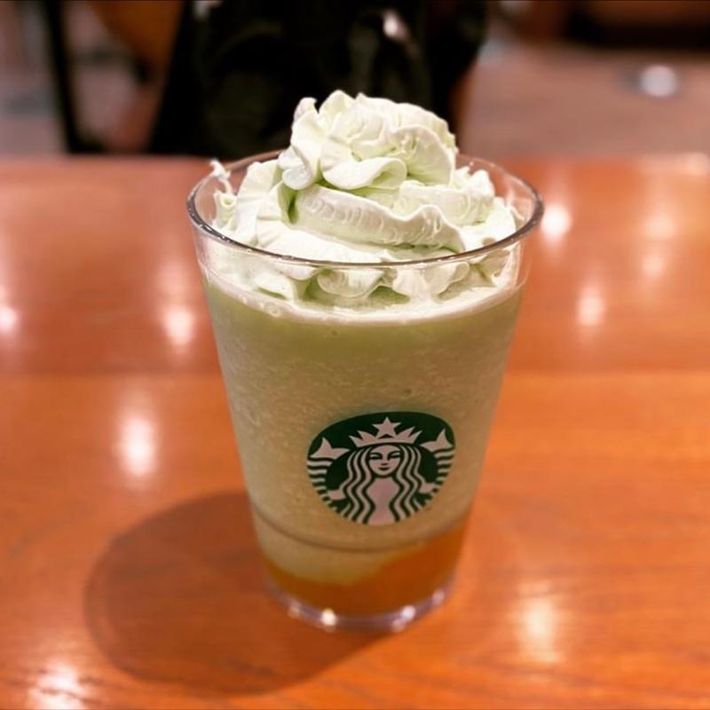 Theメロンofメロンフラペチーノ(スターバックスコーヒー 横浜アイマークプレイス店)