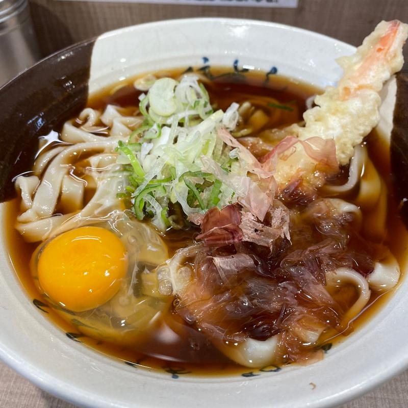 ワンコインきしめん(住よし JR名古屋駅5・6番線)