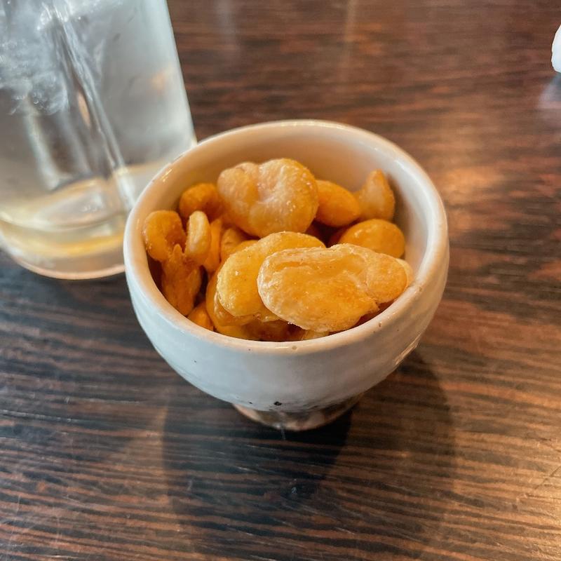 塩そら豆ワサビ味(ニコノスタンド)