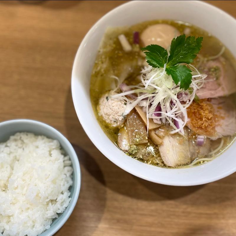 特上 山椒 塩ラーメン(麺屋 天来)