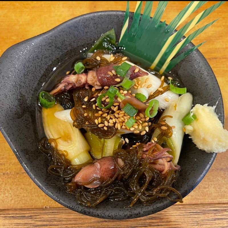 ほたるいかポン酢漬け(酒蔵 石松)