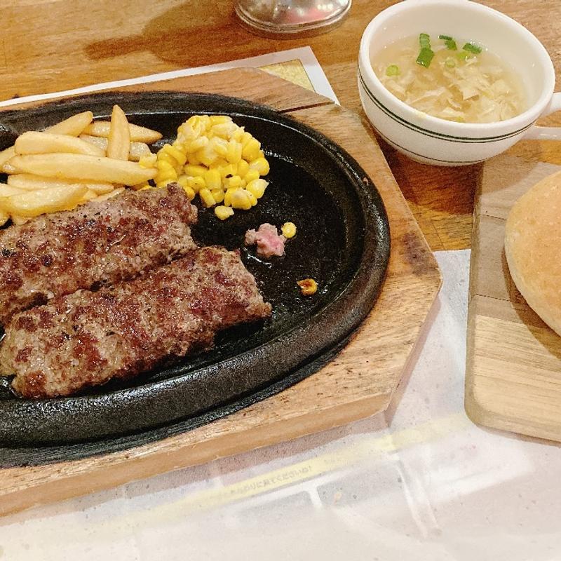 炭焼きがんこバーグ(ステーキハウス ブロンコビリー戸田駅前店)