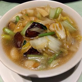 えびそば   蝦仁湯麺(新世界菜館 （シンセカイサイカン）)