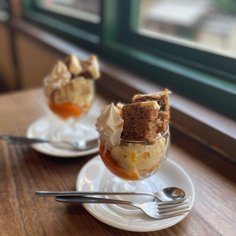 キャロットパフェ(サラサ麩屋町Pausa （sarasa サラサ フヤチョウ パウサ）)