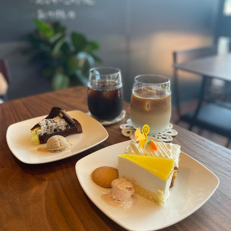 デザート2種プレート(カフェいずみ〜ゆ)