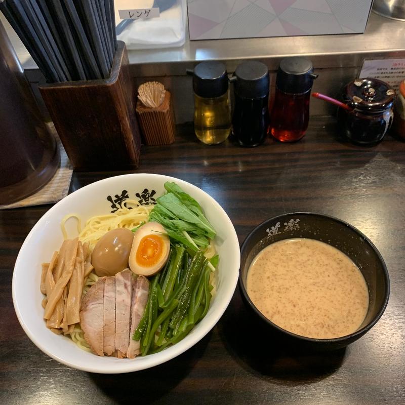 冷やしざる（ゴマだれ並）(ラーメン道楽 川崎店)