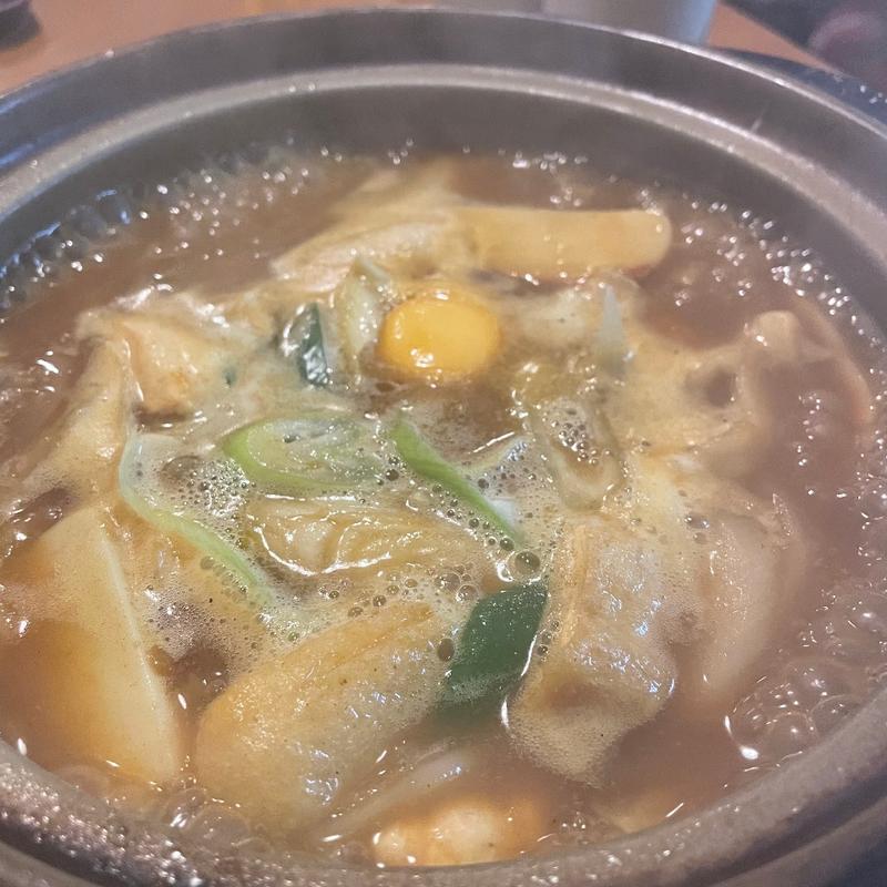 カレー煮込みうどん(龍)