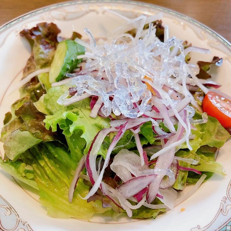 サラダ（ランチセット）(炭火とワイン 巴里食堂)