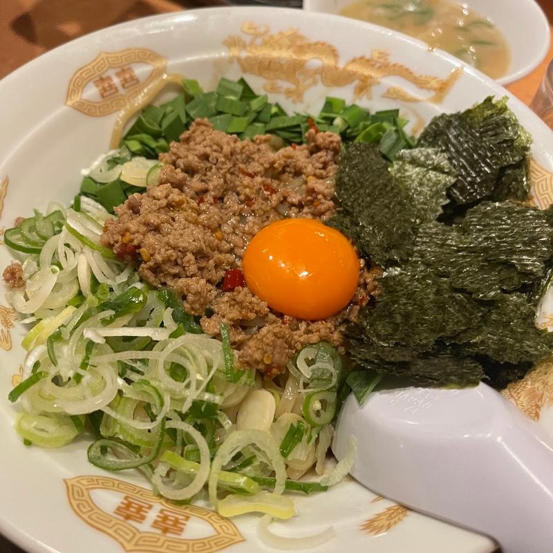台湾肉まぜそば(金龍ラーメン 西新地店)