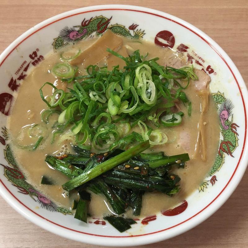 ニラにんにくラーメン(天下一品 長田店)
