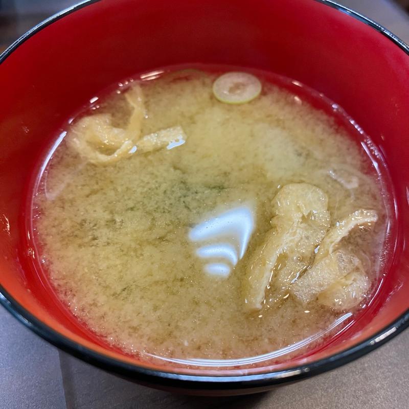 みそ汁(ハンバーグの店ケイズキッチン)