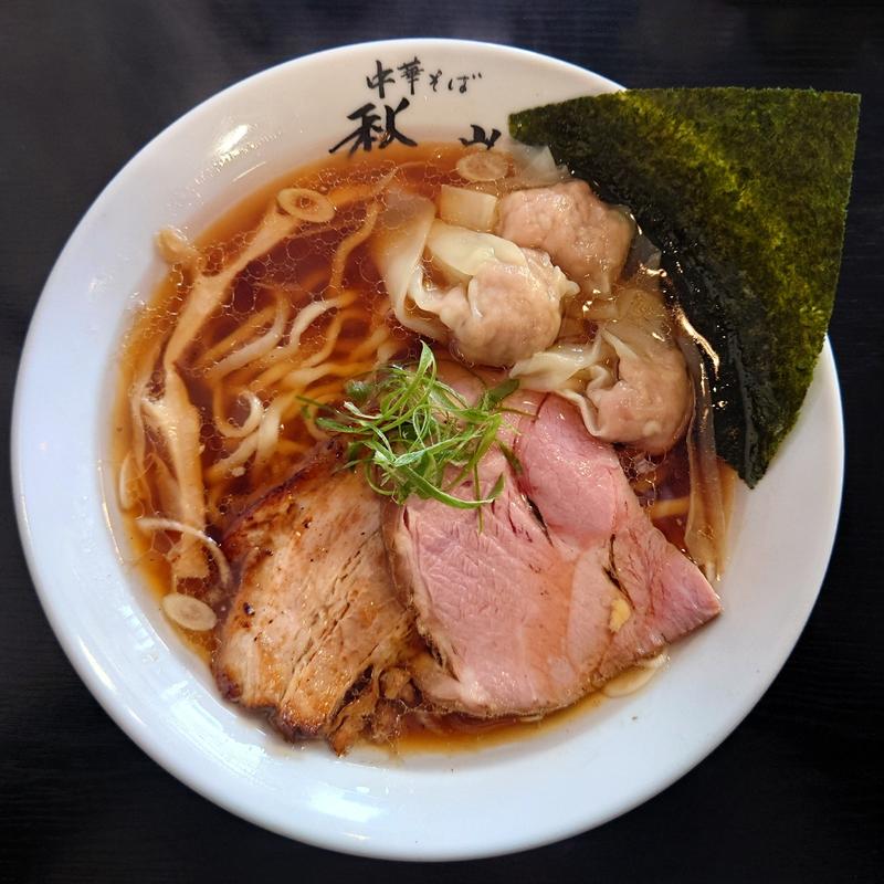 醤油そば(中華そば 秋山)