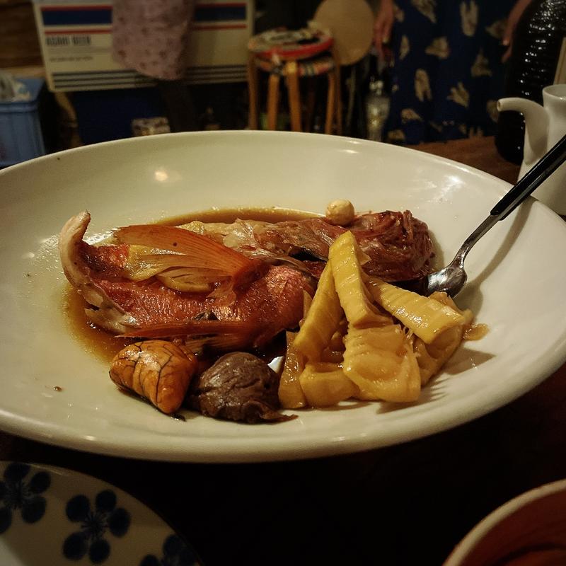 金目煮(海女小屋 （あまごや）)