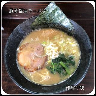 豚骨醤油ラーメン(麺屋伊吹)