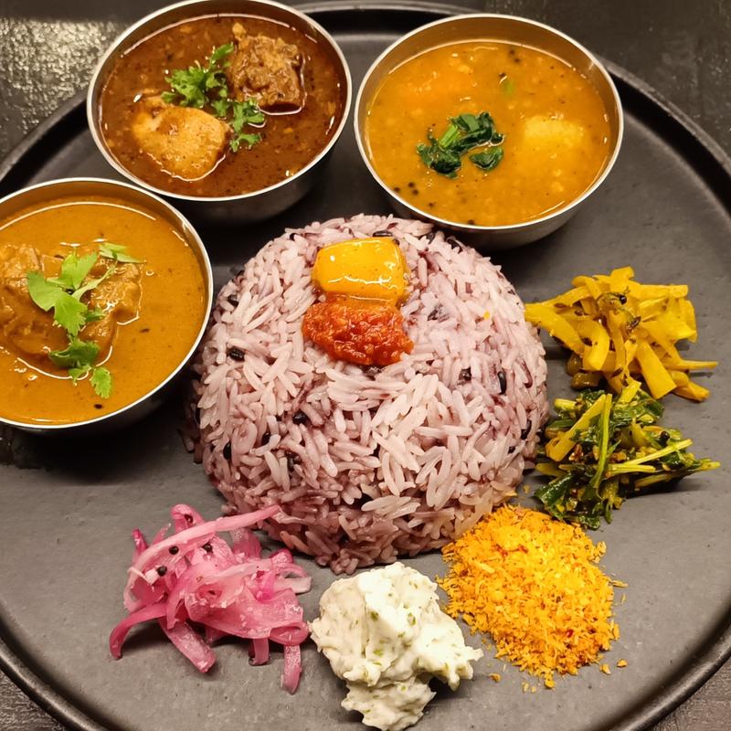 3種盛り＋ジェラート(Curry Spice Gelateria KALPASI（カルパシ）下北沢店)