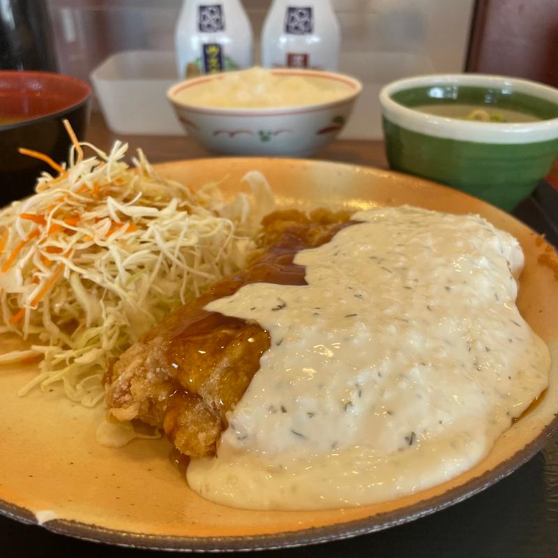 チキン南蛮定食(街かど屋 新金岡)