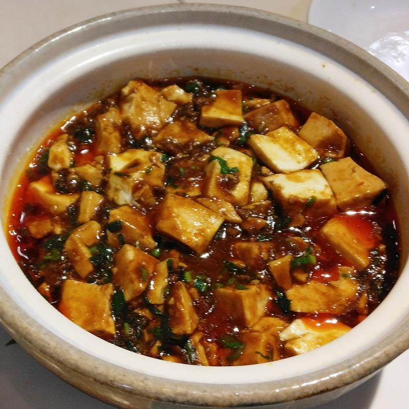 料理長特製陳麻婆豆腐(酔八仙)