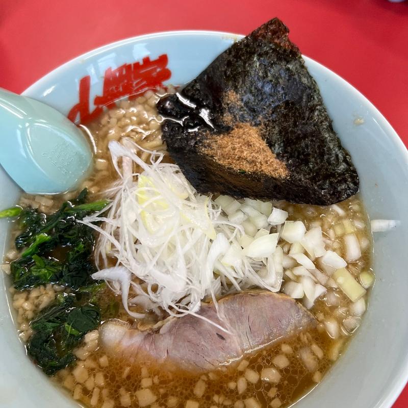 和節とんこつ醤油ラーメン(ラーメン山岡家 越谷レイクタウン店)