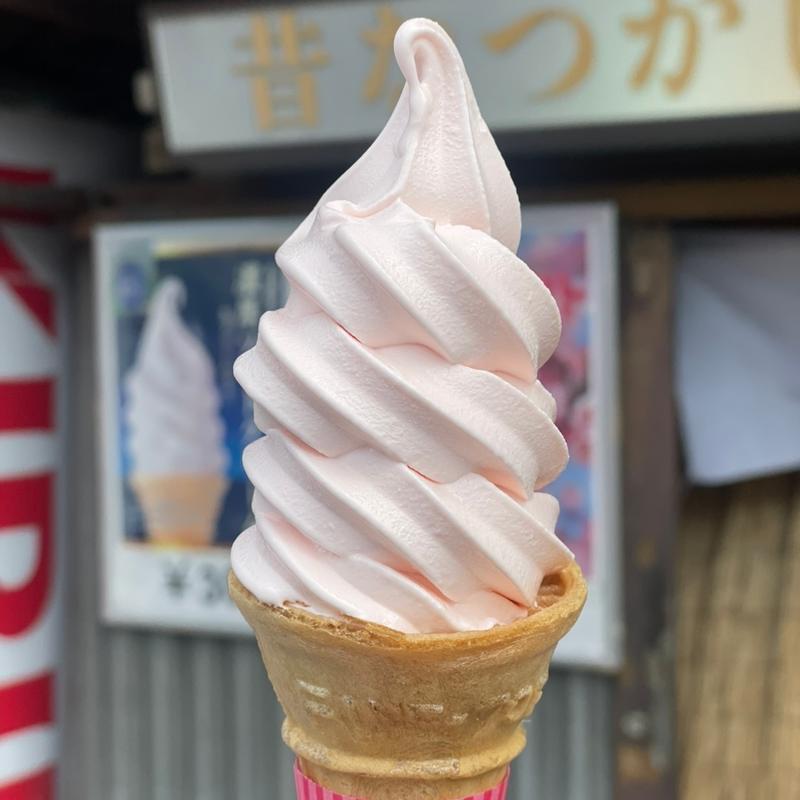 さくらソフトクリーム(えびや )
