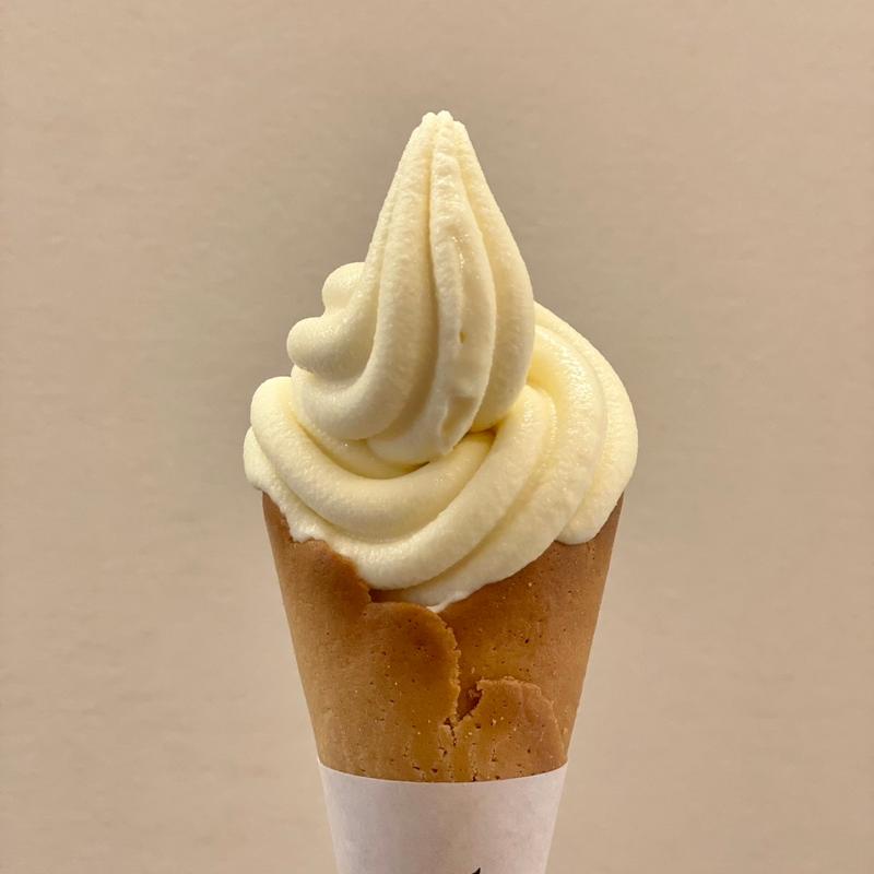 北海道濃厚ソフトクリーム(茶寮ベーカリー)