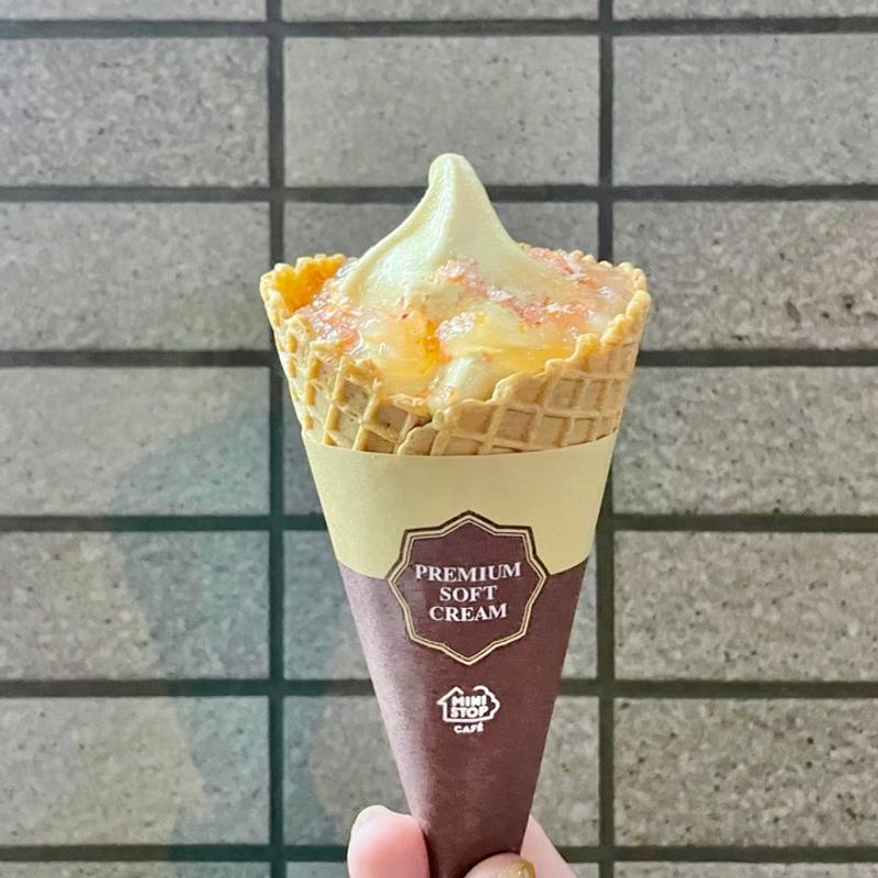 プレミアム白桃ソフト(ミニストップ 戸越駅前店)