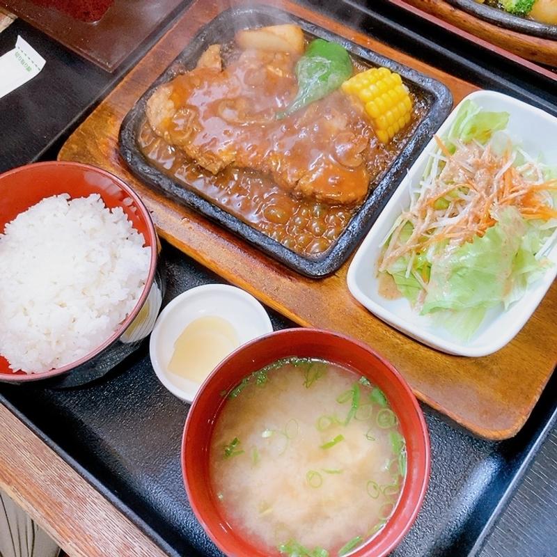 ポークステーキセット(菜果亭 （サイカテイ）)