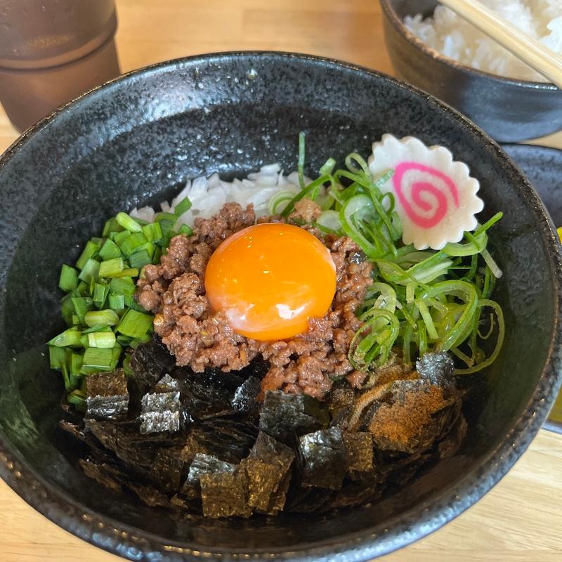 台湾まぜそば(豚骨ラーメンとまぜそば 池めん 掛川店)