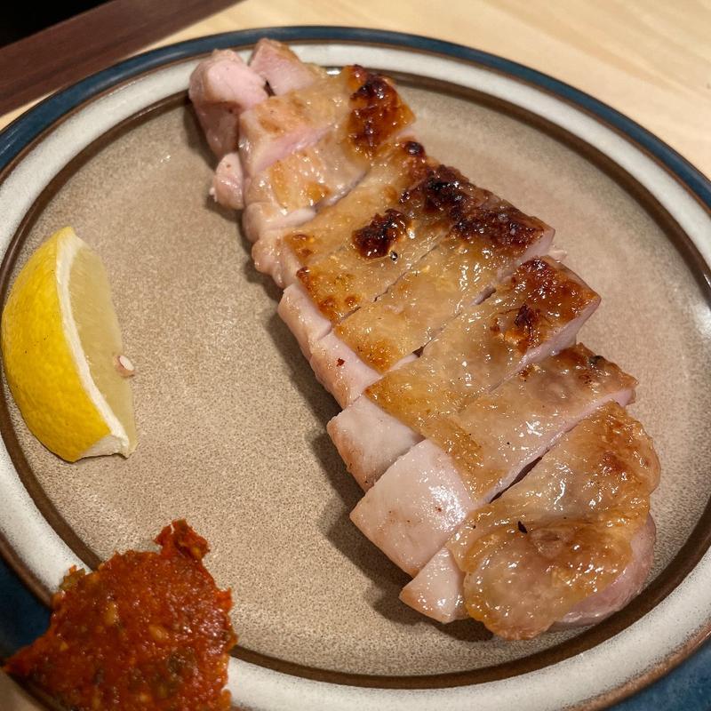 鶏の一夜干し(酒場 こころの)