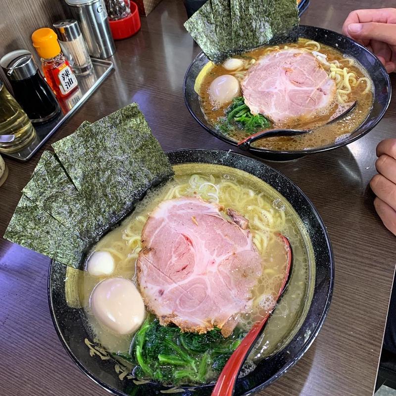 塩豚骨大、醤油豚骨大(源絆家)