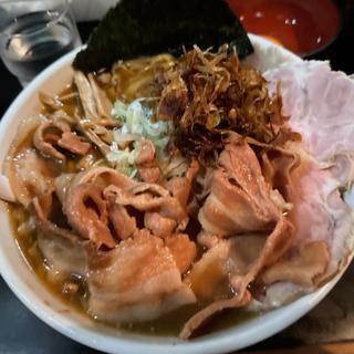 100SPズワイ9kgタラバ6kgの大盛り、つけ玉(一条流がんこ総本家分家荒木町)
